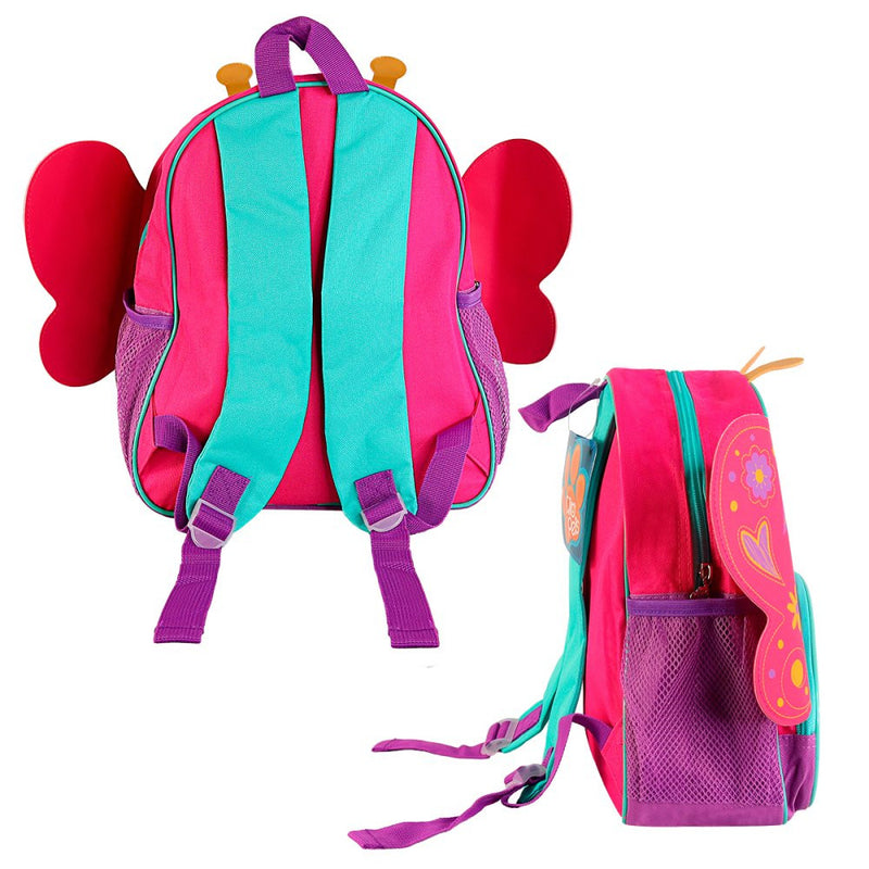 Mochila Infantil Com Alças - Borboleta Rosa